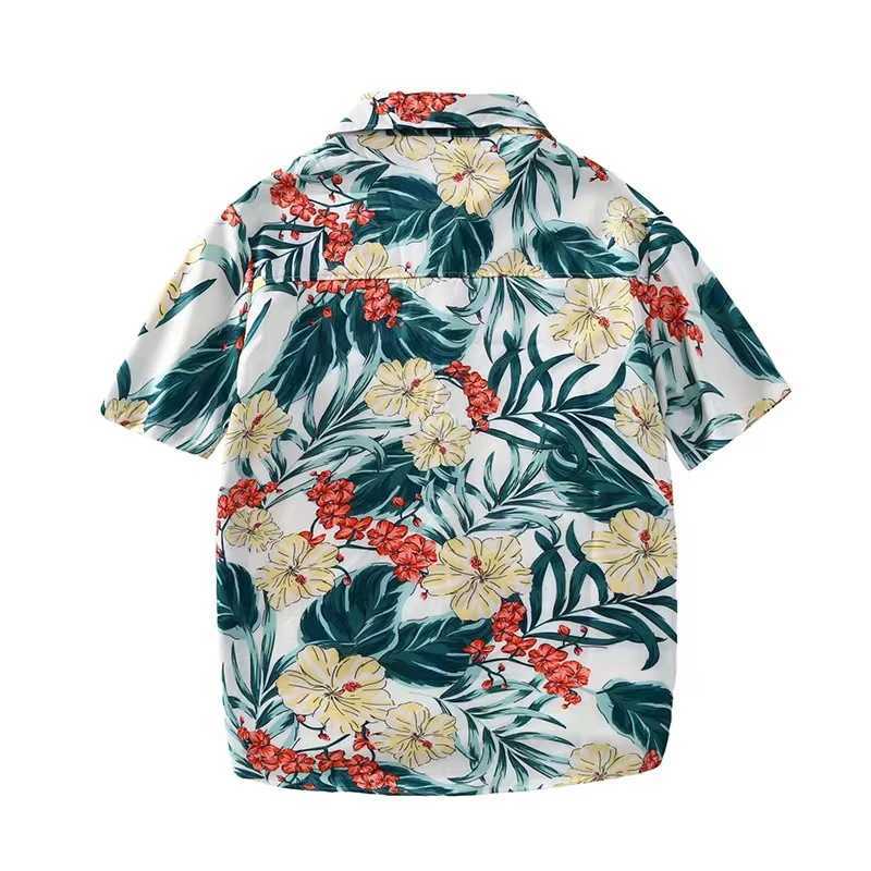Mens summer short sleeved lapel shirt new style daily casual breathable comfortable simple and fashionable X250410