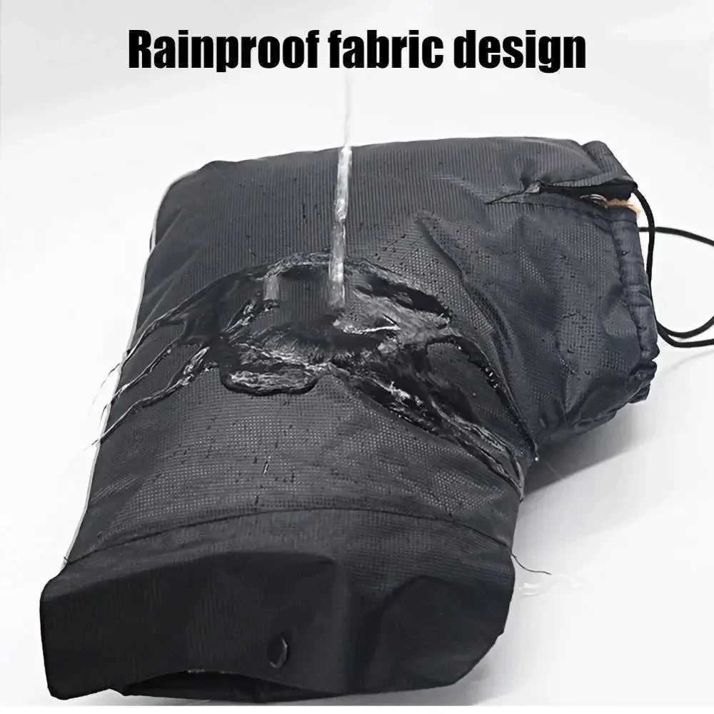 2024 Protective Electric Scooter Thick Warm Handlebar Grip Handle Bar Muff Rainproof Motorcycle Gloves Guante Moto Winter Glove S25118