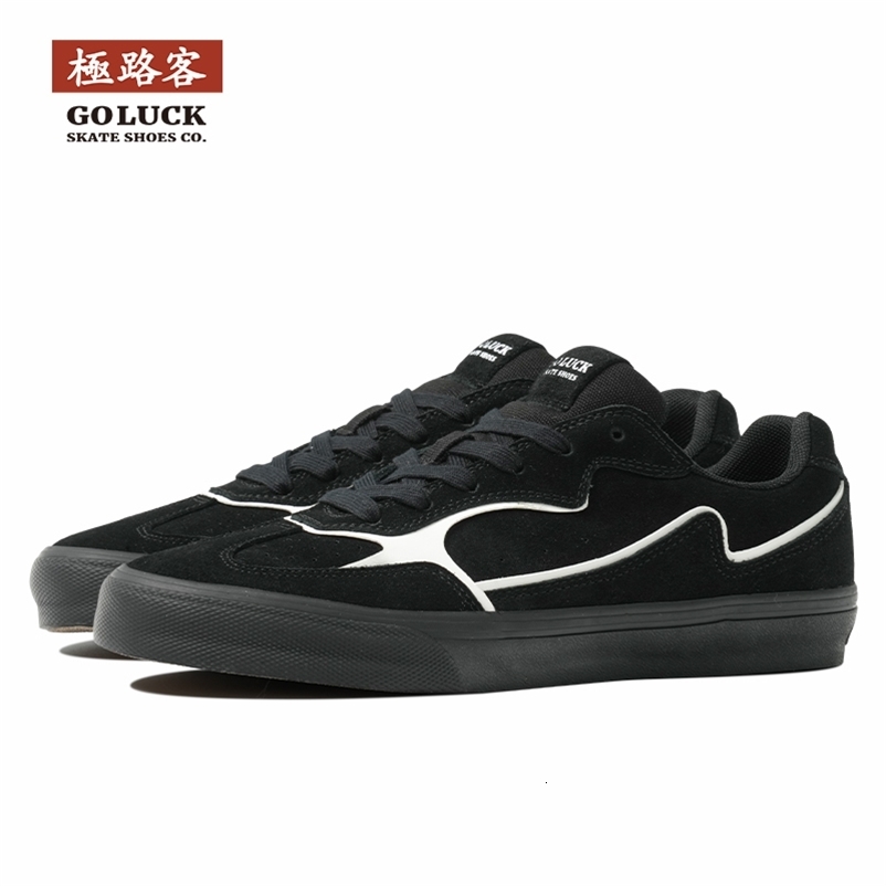 Goluck Casual Walking Shoes Suede Sneakers Mens Womens Skateboard shoes comfy durability cushioning trainers 251023CJ