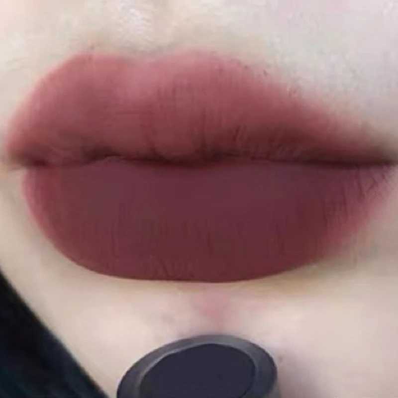 Cappuvini Retro Red Brown Lipstick Mousse Matte Lip Mud Velvet Lip Glaze Non-Stick Cup Lipgloss Makeup Lip Tint Beauty CosmeticsT251110