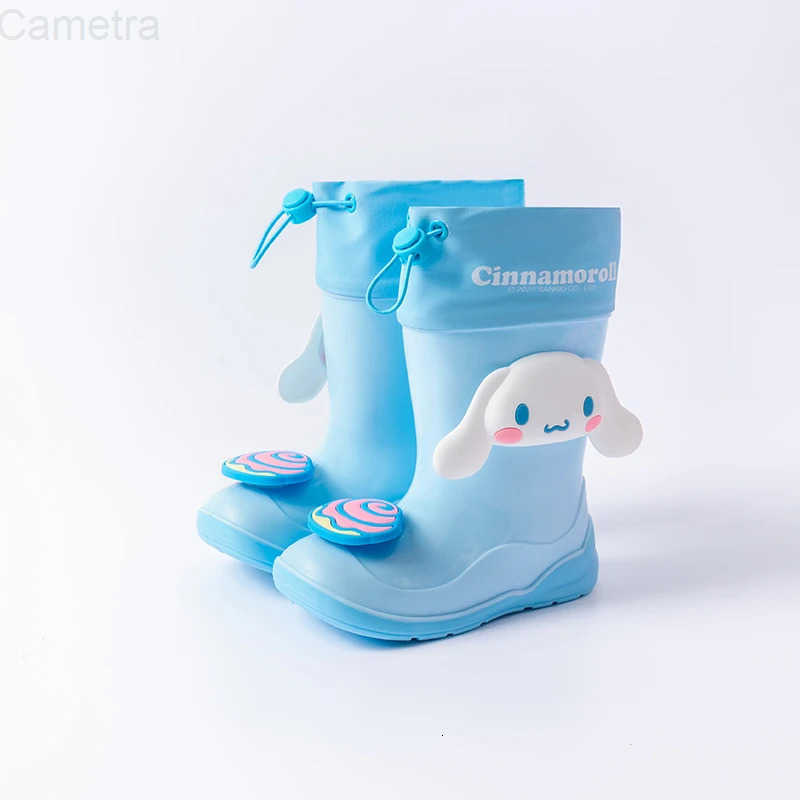 Sanrio Sanrios Cartoon child Rain boots Boy Anti-slip Girl student Water shoes water proof rain boots kids Cinnamoroll Anime figure H251110