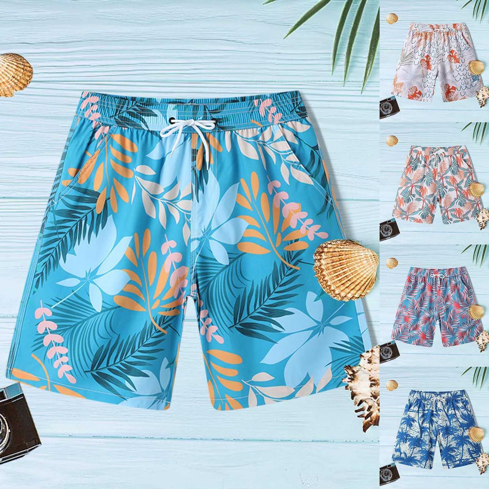Print Swingant Mens Casual Shorts Surf Sports Trousers Holiday Loose Beach Shorts Summer Quarter Pants Mens Swimming Shorts X250410