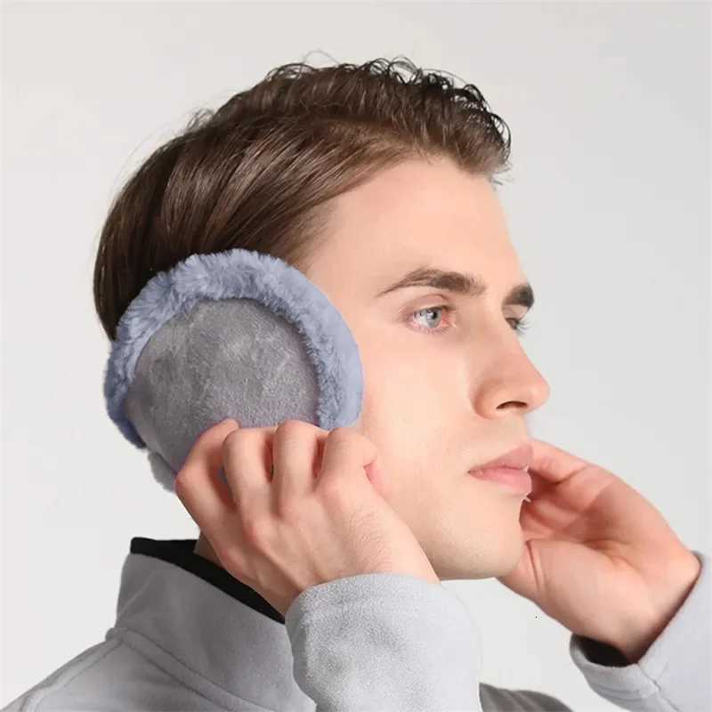 Soft Plush Thickening Ear Warmer Women Men Cold Proof Fashion Winter Earmuffs Solid Color Earflap Outdoors Protection Ear-Muffs W251110