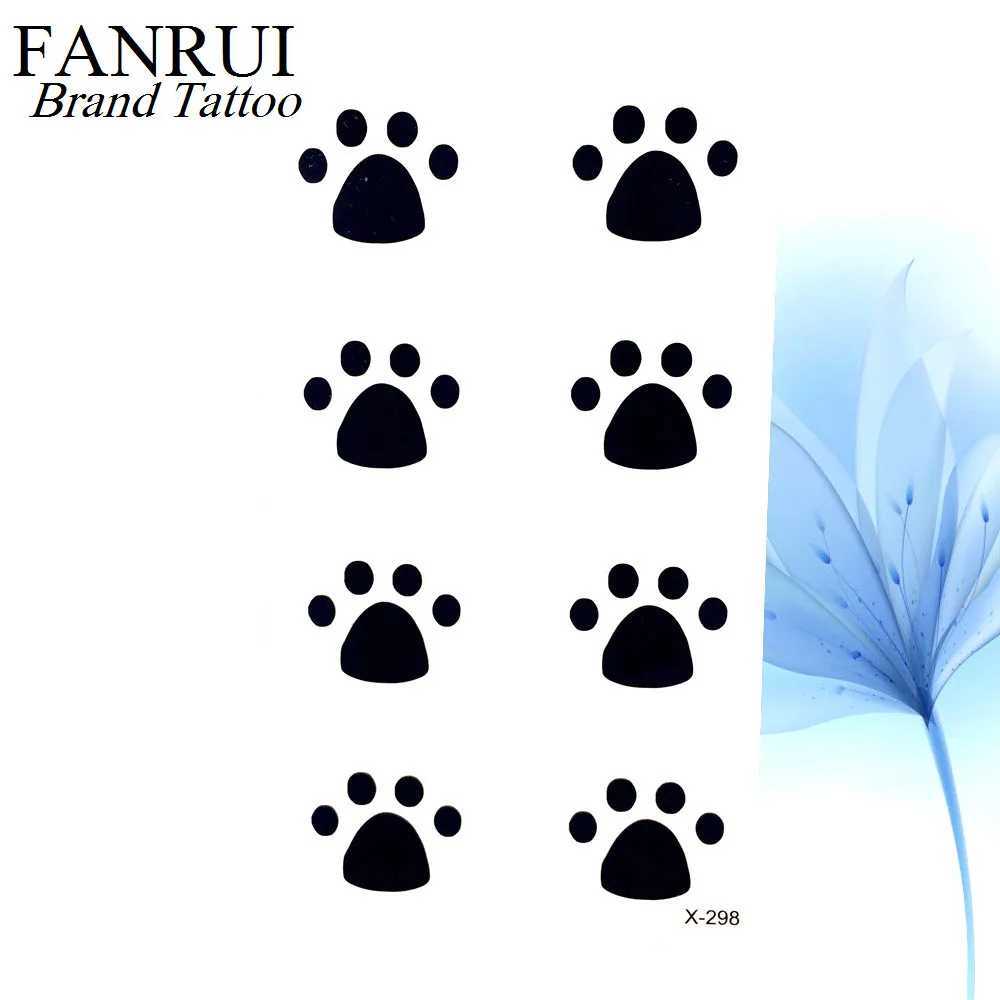 Cute Black Moon Sky Stars Temporary Tattoo Cartoon Girl Tattoo Hands Waterproof Ears Tattoo Stickers Mens Body Arm Finger Art W250410