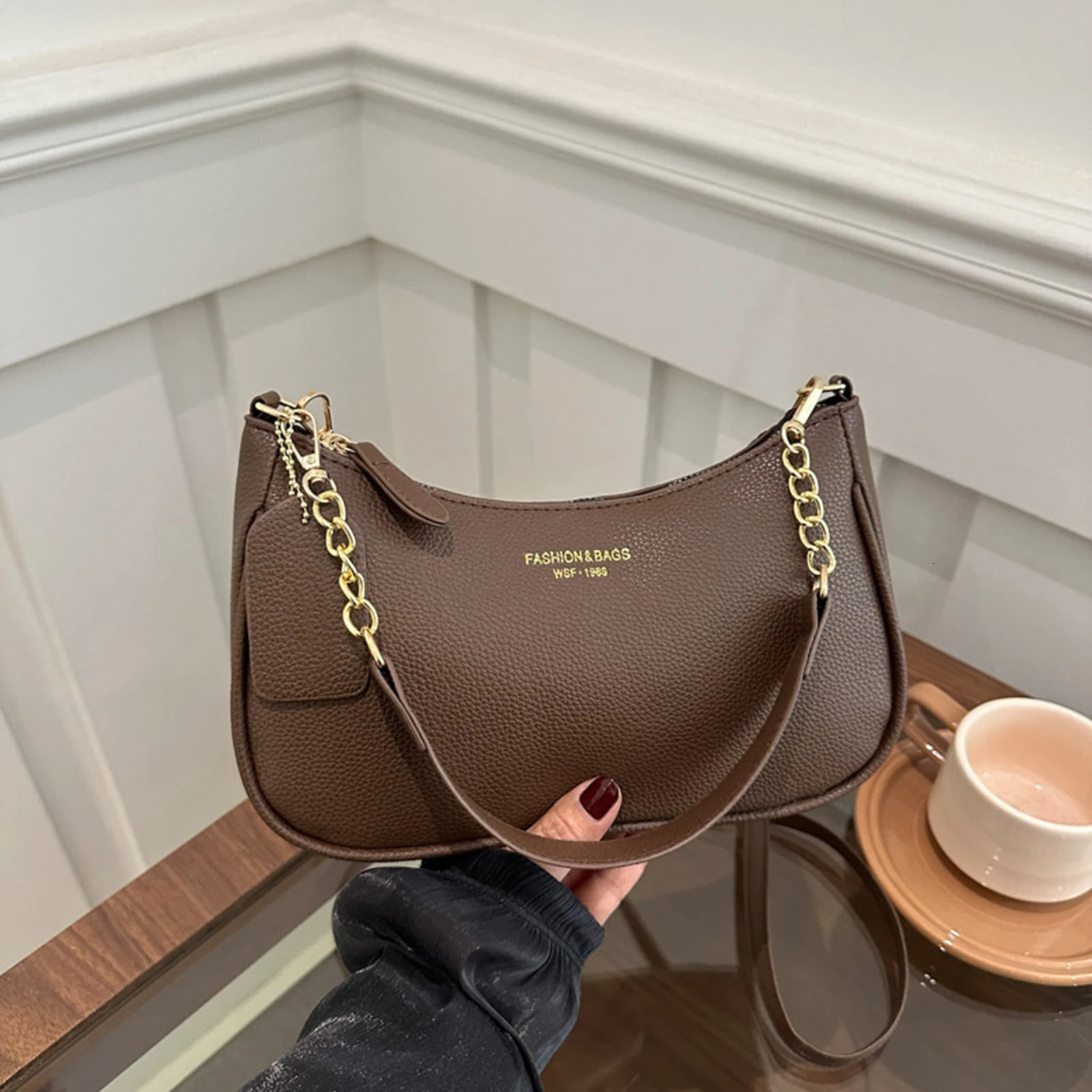 Leather Women Crossbody Bag Small Trendy Casual Daily Shoulder Handbags For Women R251110