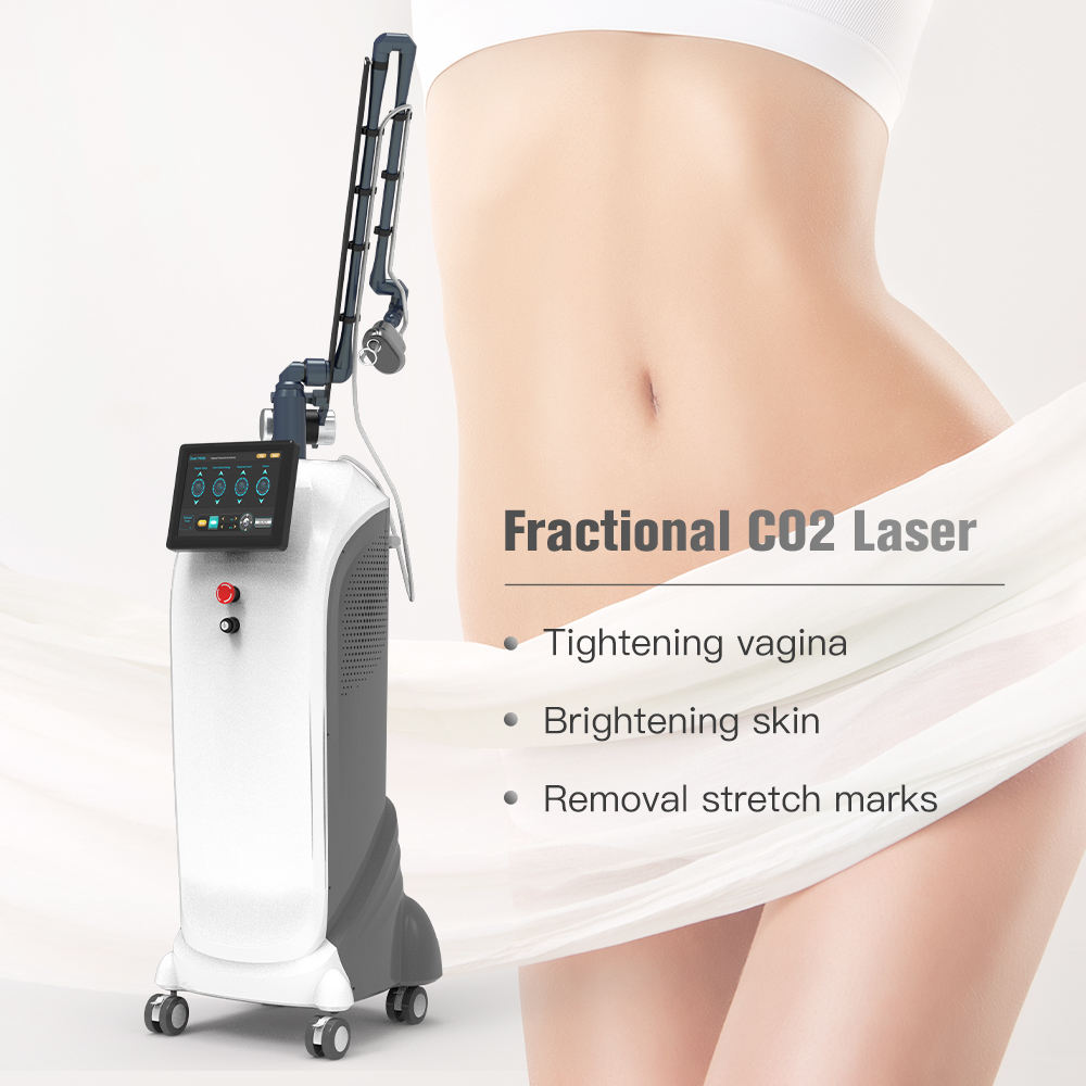 Vertical Stand CO2 Fractional Laser Machine for Skin Resurfacing Collagen Boost Wrinkle and Scar Removal