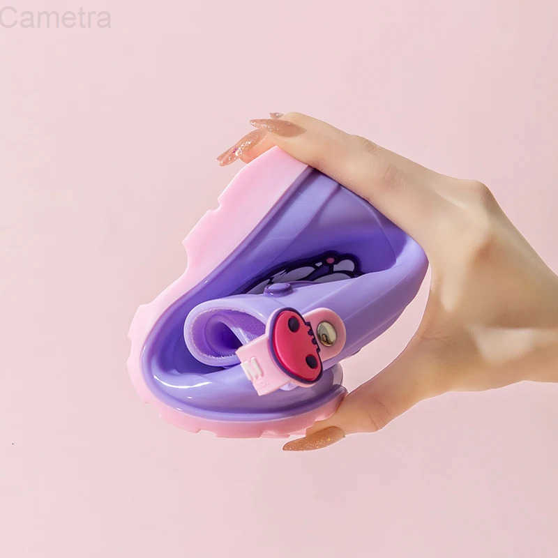 Sanrio Kulomi Melody Childrens Rain Boots Cartoon Non-slip Waterproof Shoes For Boys And Girls Summer Galoshes Mid-calf H251110