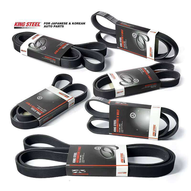Gold Steel China Manufacturer V Timing Fan Belt for Totota Honda Nissan Mazda Kia Mitsubishi Suzuki Lexus