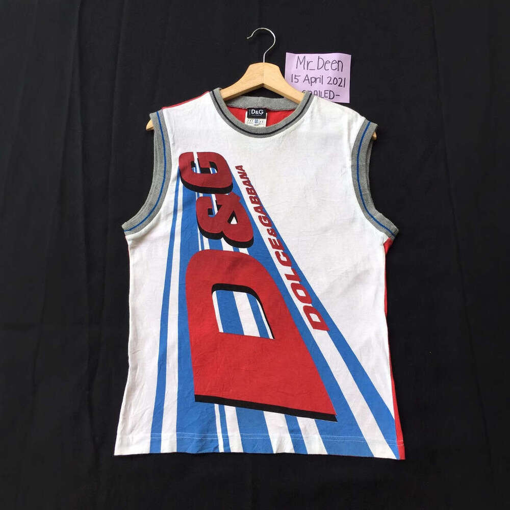 Y2K new sleeveless with letter print casual and fashionable high street women's top, vest for outerwear