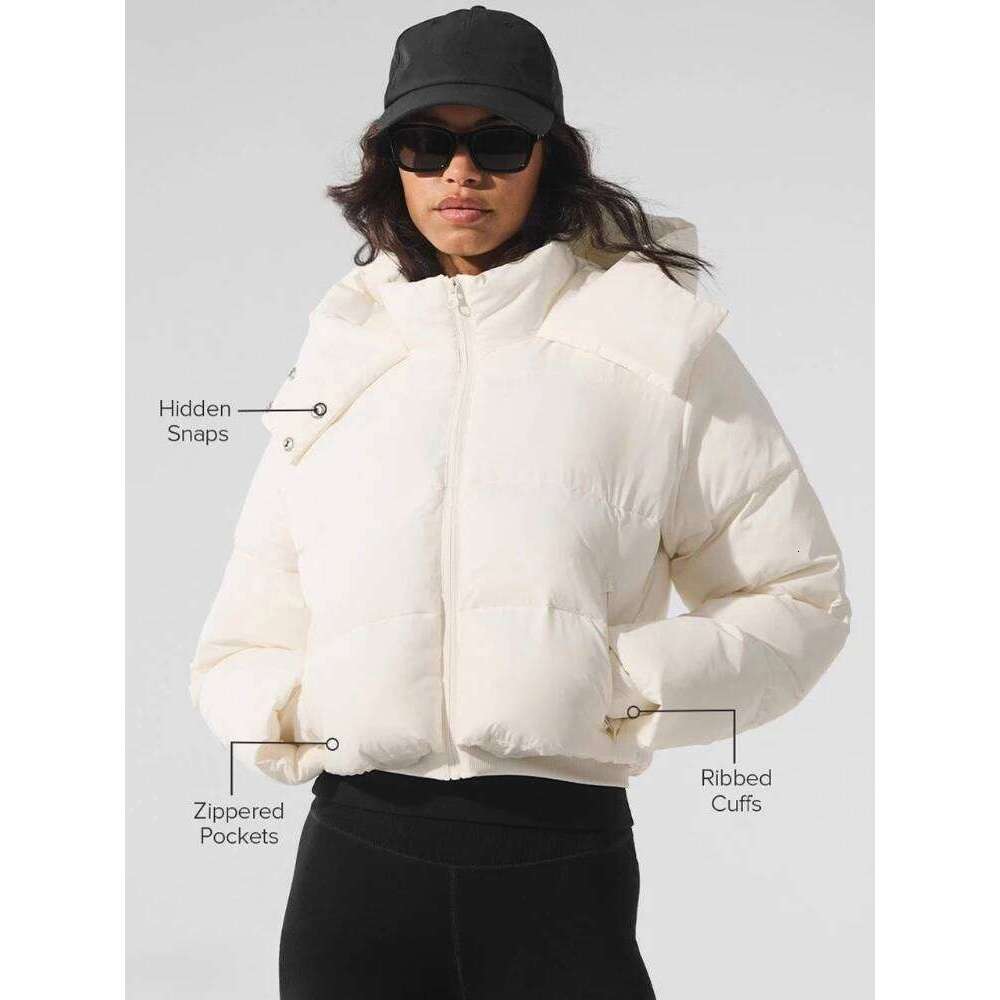 Winter Thicken Warm Classic Neck Hooded Black Cotton Jacket American Style Retro High Street Coat Women