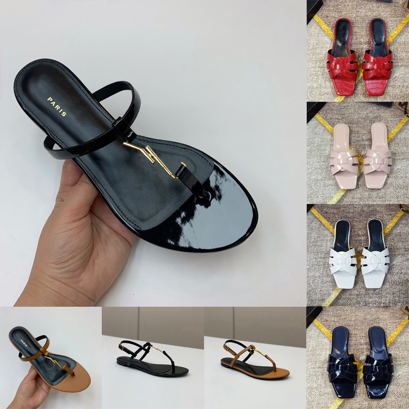 Luxurys Designer Sandals For Womens Ladies Flip Flops And Scuffs Mules Rubber Leather Flat Casual Daily Slides Shoes Fall Luxe claquette cloquette