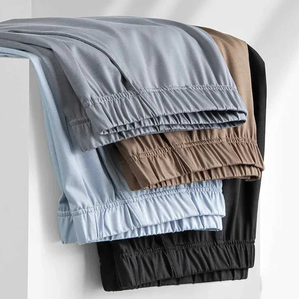 High quality cotton mens shorts summer technology cool and comfortable sports and fitness pants pocket running pajamas mens sleep bottom W250410