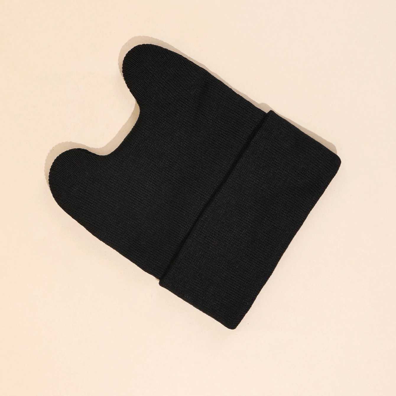 Cute Ears Solid Color Knitted Hat Trendy Cute Cartoon Knitted Hat Autumn/Winter Outdoor Warm Hat BeaniesXJ251110