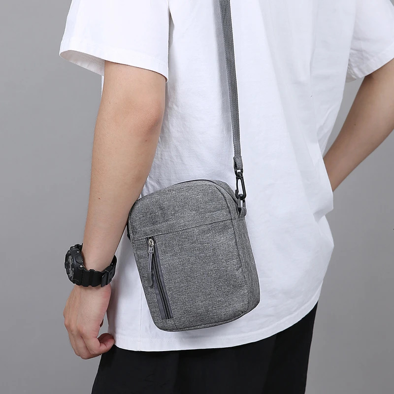 Multi Functional Mens Shoulder Bag Waterproof and Wearresistant Large Capacity Crossbody for Business Commuting 251110