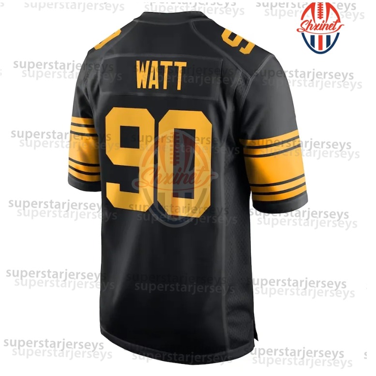 Custom Design Throwback Jerseys Aaron Rodgers Jack Sawyer Will Howard DK Metcalf Watt Football Patrick Queen Porter Jr Franco Polamalu Fitzpatrick Fre