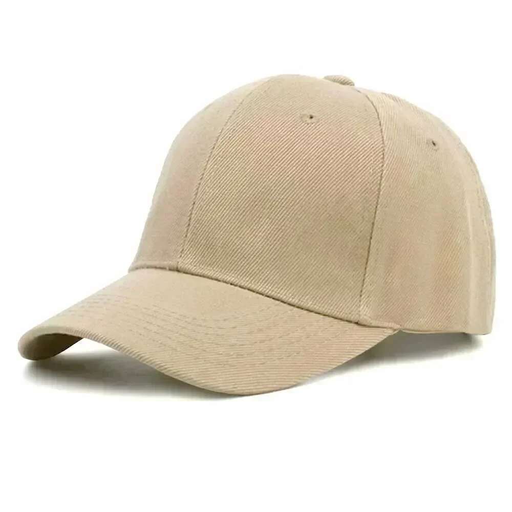 Solid Color Twill Plain Soft Top Acrylic Sports Cap Dad Hats Adjustable Blank Custom Unstructured Baseball