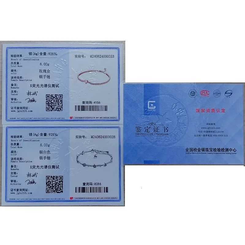 Hot selling 925 Sterling Silver Exquisite Stars Heart-shaped All Zircon Tennis Bracelet Luxurious Charm Bracelet Surprise GiftsT251110