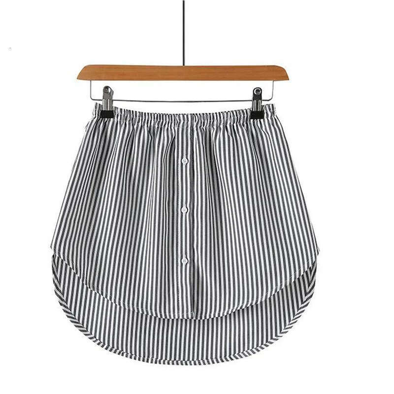 Versatile Sweatshirt Inner Layer Casual Base Half Women's Short Fake Hem Skirt