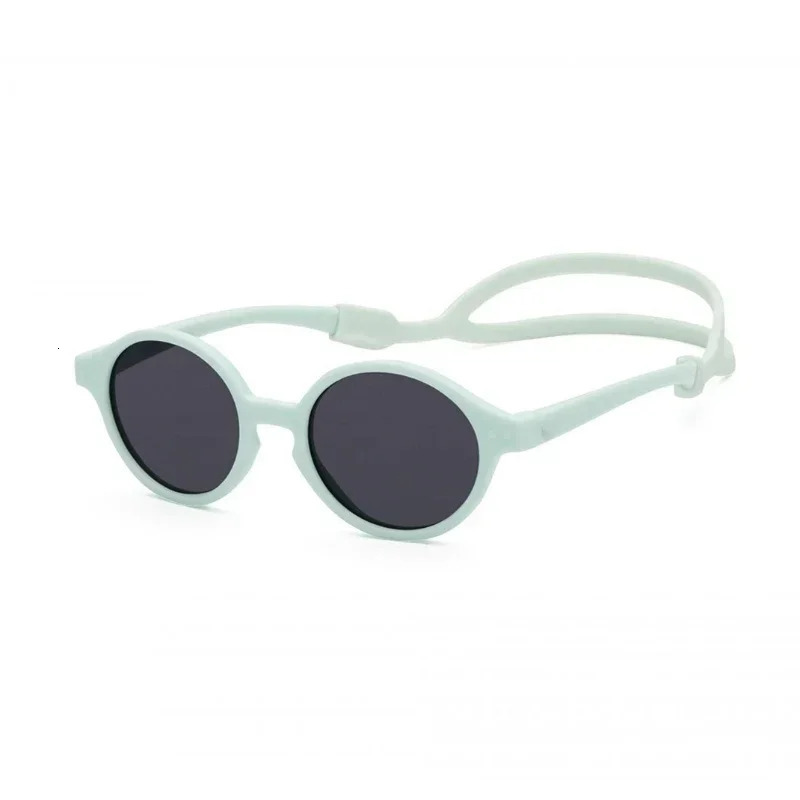 0-4 year old baby silicone glasses UV400 protection TPEE polarizing band baby girl flexible sunglasses with free silicone strap 250403