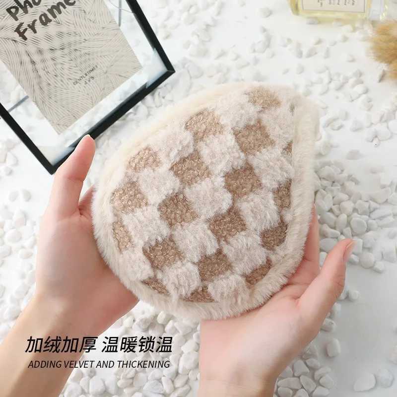 Unisex Fleece Earmuffs Thickened Foldable Warm Ear Protection for Winter Outdoor Use Unisex Fleece Earmuffs W251110