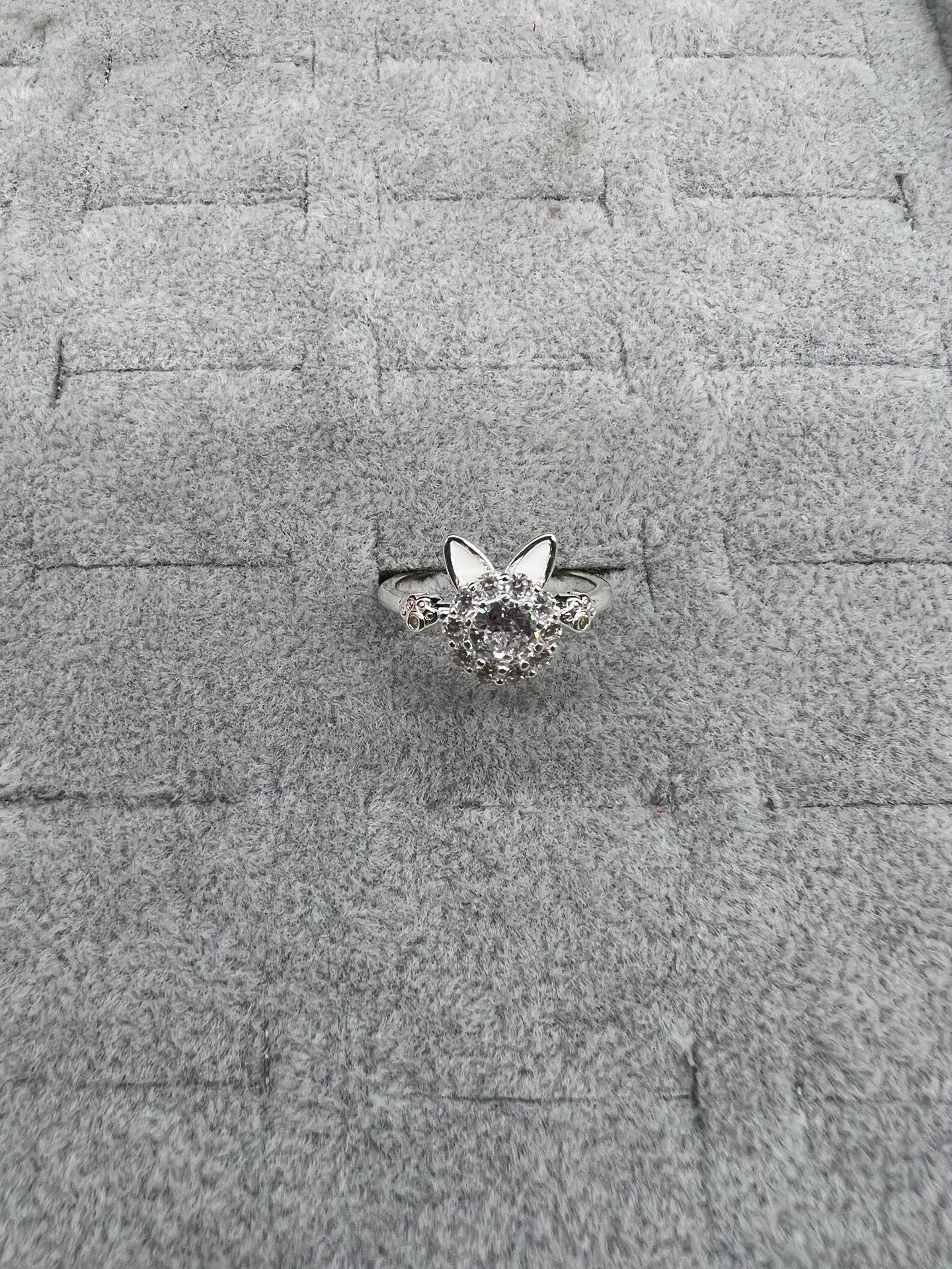 Lucky Cat Fashion Ring Ring For Women, Designer Ring Niche High-end Luxury, Tiktok Hot Sale, Adjustable Rotatable Zircon Ring Jewelry