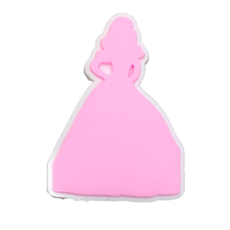 fast ship girl cartoon shoe charms wholesale shoe part accessories high qualtiy decoration buckle for bag bracelet wristband