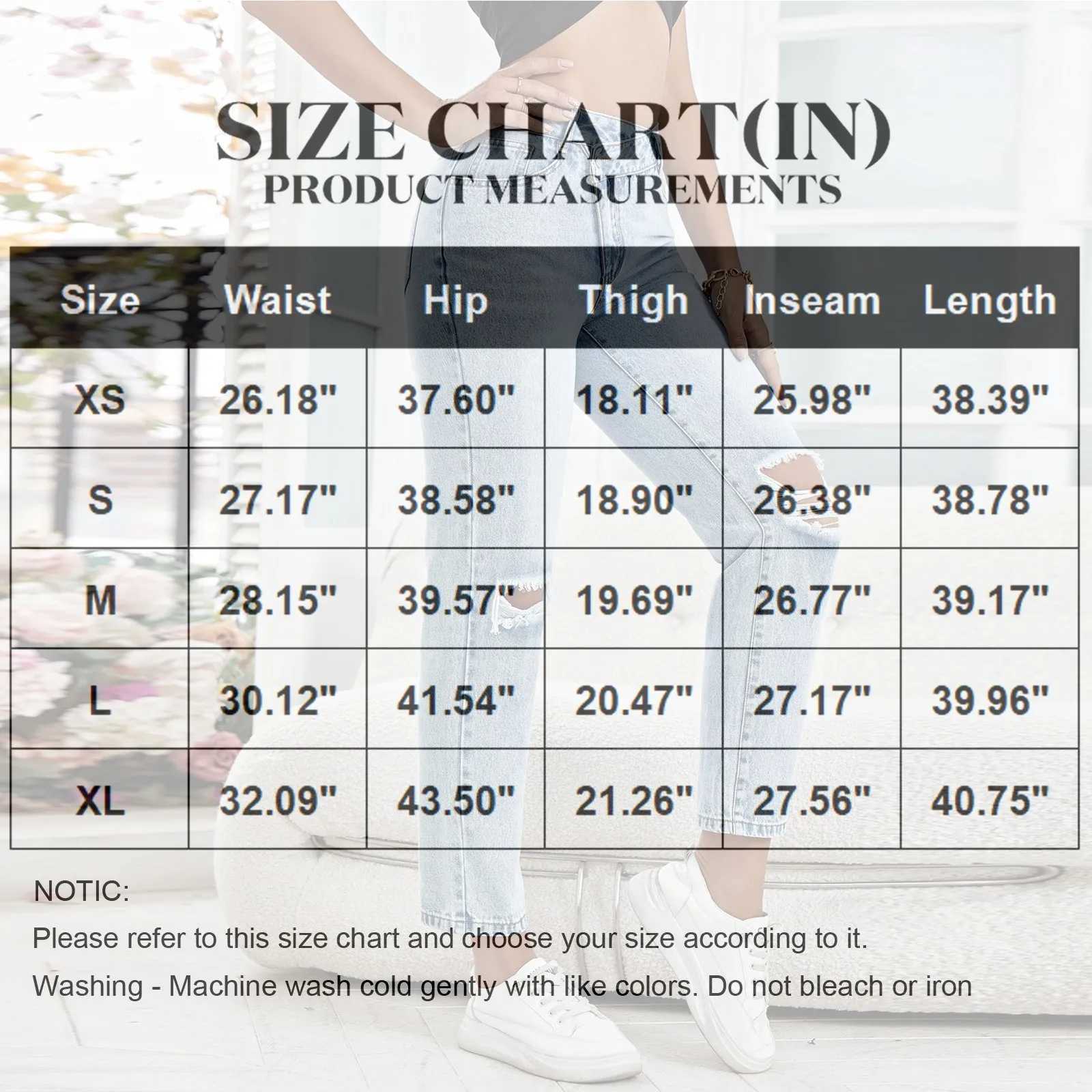 Flared Jeans Ripped Jeans Straight Leg Jeans For Women Brunt Work Pants Y2k Baggy Jeans High Waisted Cargo Pants Ropa De Mujer C251110