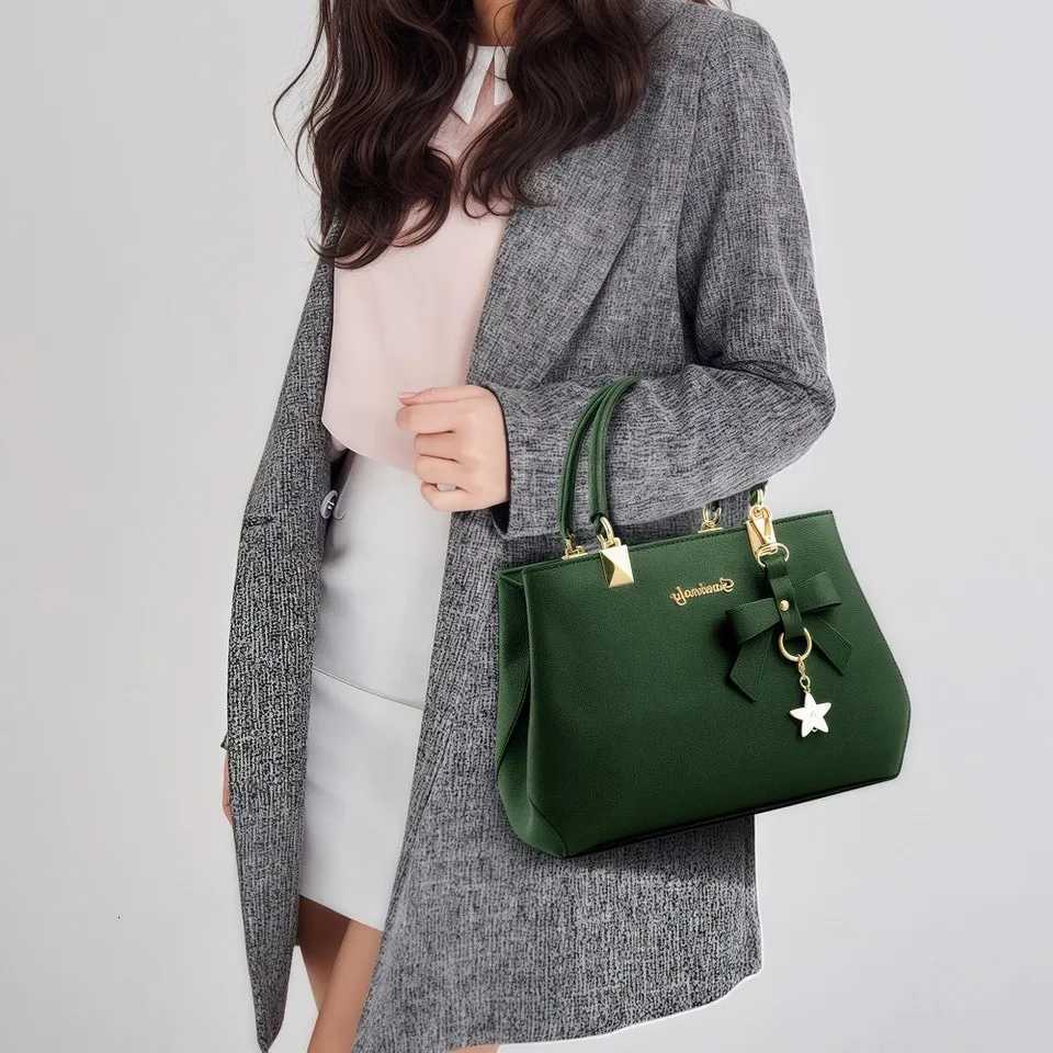 Autumn and winter bow womens bag hand-held shoulder bag crossbody bag mothers bagzwq K251110