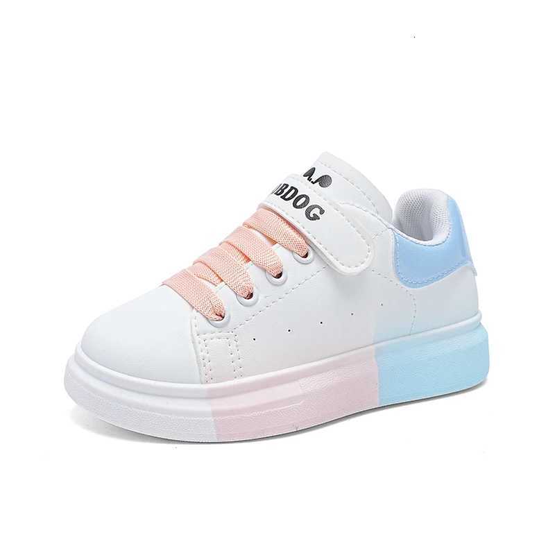 Luxury Children Shoes Girls Sneaker Design Autumn Leather Colorful Kids Daily Sneaker Platform Walking Sports Girls Casual ShoesT251110