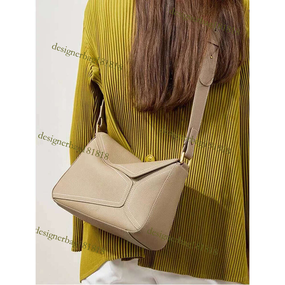 designer bag tote bag High Quality Fashion Square Women's Handbag Genuine Cowhide Shoulder Messenger Lady Purse Female Casual Bag