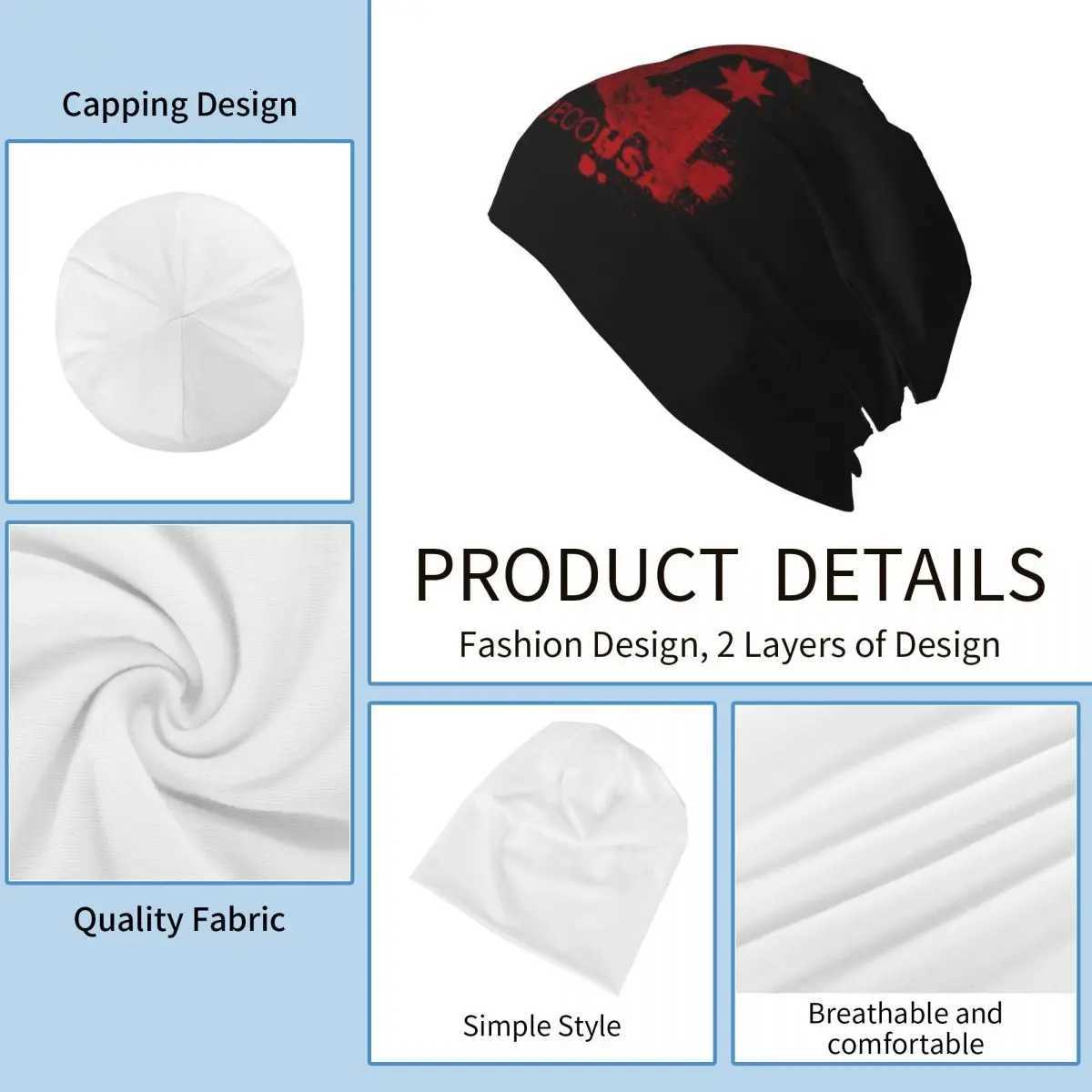 DC Shoe Co Unisex Adult Beanies Caps Knitted Bonnet Hat Warm Fashion Autumn Winter Outdoor Skullies HatsXJ251110