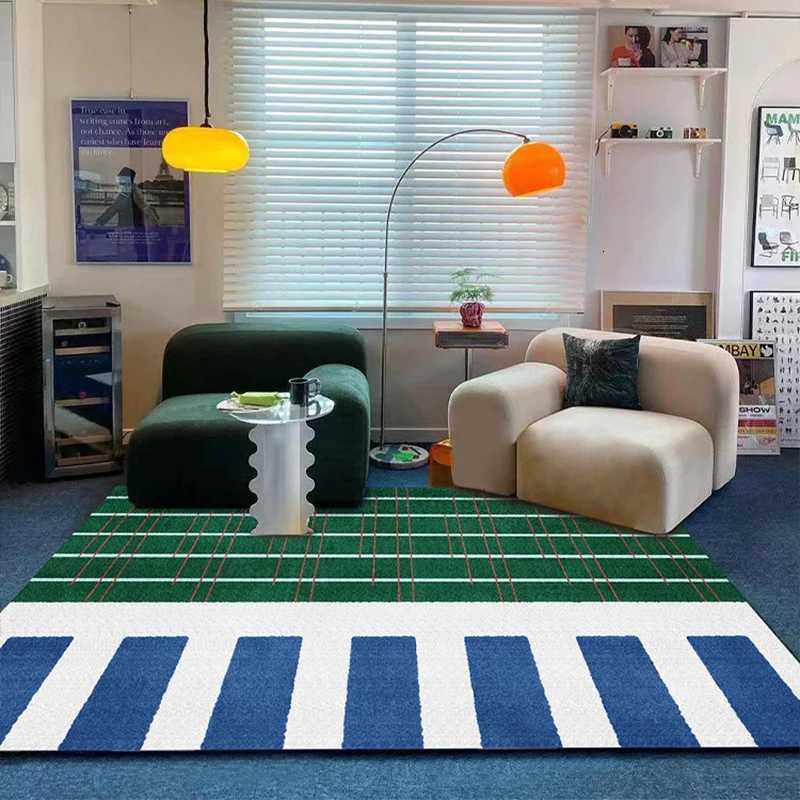 VIKAMA Carpet Living Room Cream Sofa Coffee Table High-end Ins Light Luxury Bedroom Bedside Floor Mat Home Decoration Y251110