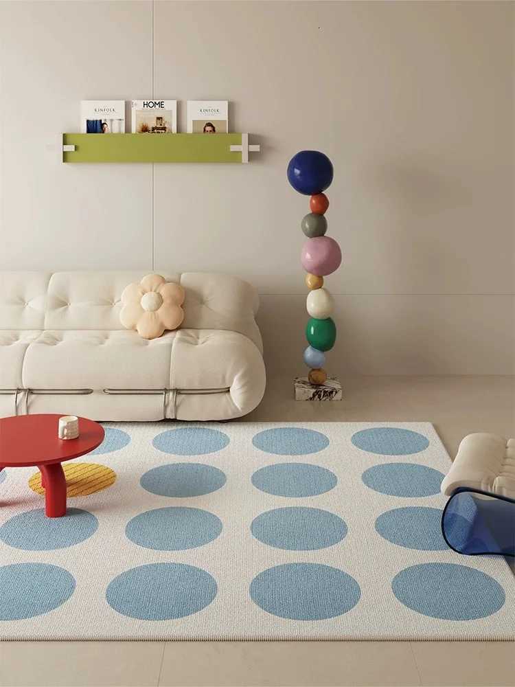 VIKAMA Dopamine Bauhaus Carpet Water And Stain Resistant Living Room Sofa Tea Table Carpet Bedroom Carpet Home Decor Y251110