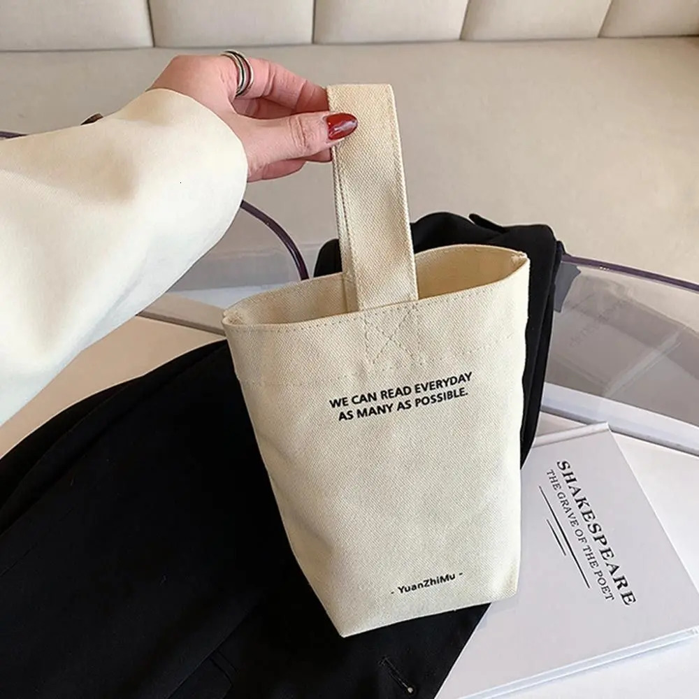 Casual Canvas Large Capacity Tote Women Handbags Letters Shoulder Crossbody Bags Shopper Bag Purse 251110