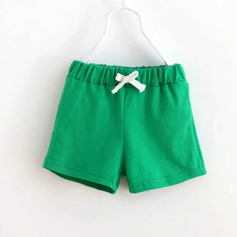 New Summer Baby Girls Boys Shorts 10 Colors Girls Cotton Shorts Boys Brand Childrens Beach Shorts Baby Clothing Z250410