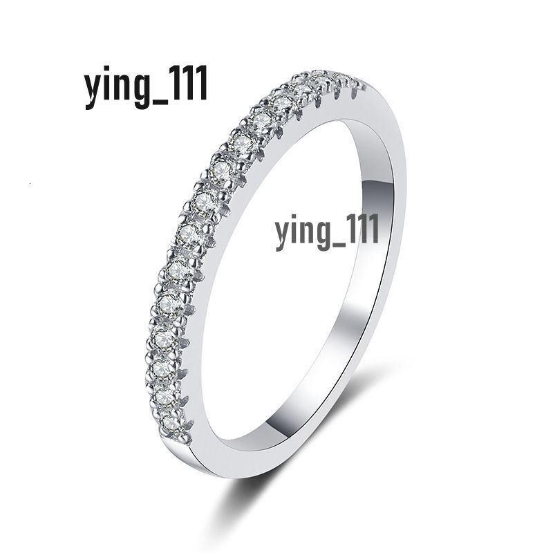 S925 Sterling Silver Classic Moissanite Proposal Ring Moissanite Style