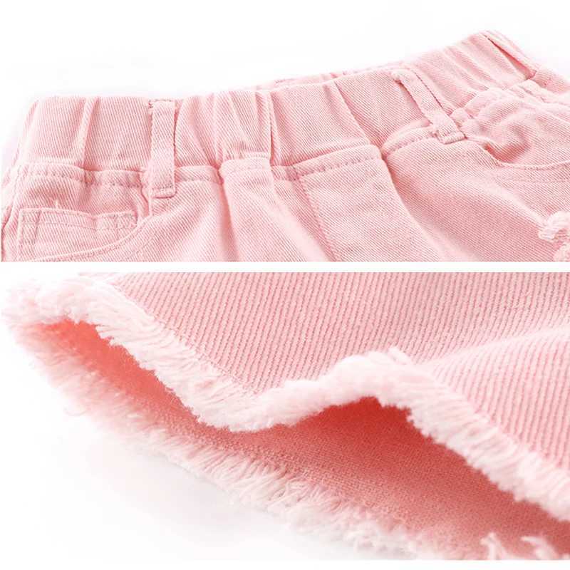 3-9-year-old childrens casual candy colored cotton shorts Z250410