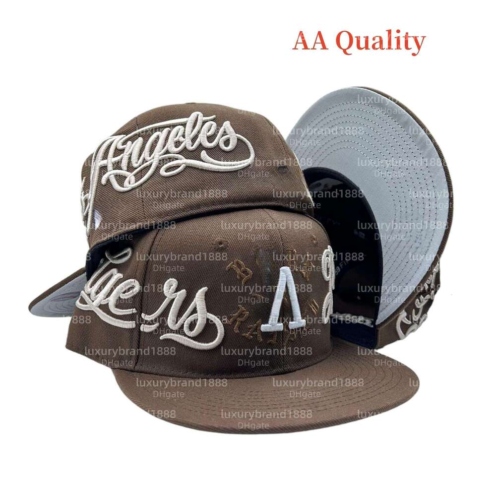 Fitted Designer Size Baseball Football Flat Casual Caps Letter Embroidery Cotton All Teams Sport World Patched Full Closed Ed Hats Mix Order Size 26