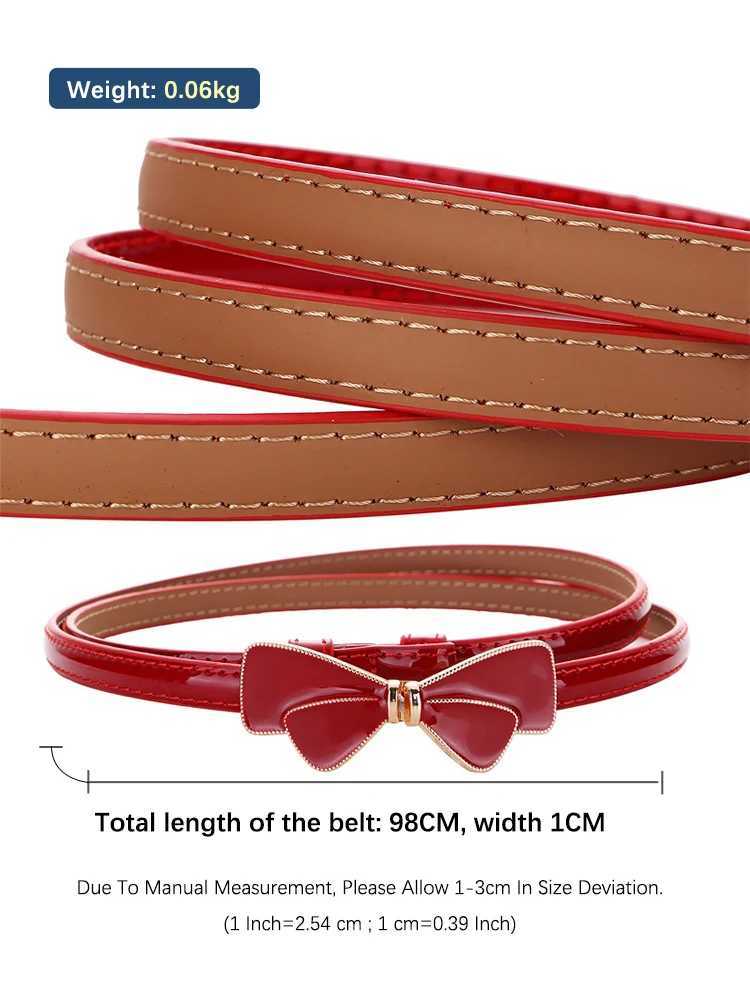 Zency Elegant Edition Bow Womens Style Strap High Quality Fashion Jeans Belt Black and White Gold Deep Blue X250410