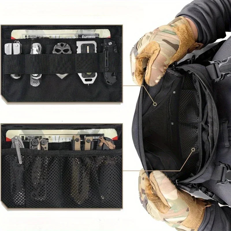 Tactical backpack chest hanging bag running with front loop reconnaissance suitable for outdoor 251110