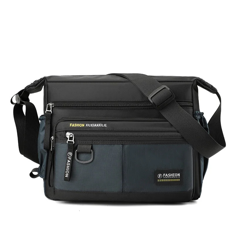 Men Crossbody Bags Male Nylon Shoulder Boy Messenger Man Handbags for Travel Casual Large Bag 251110