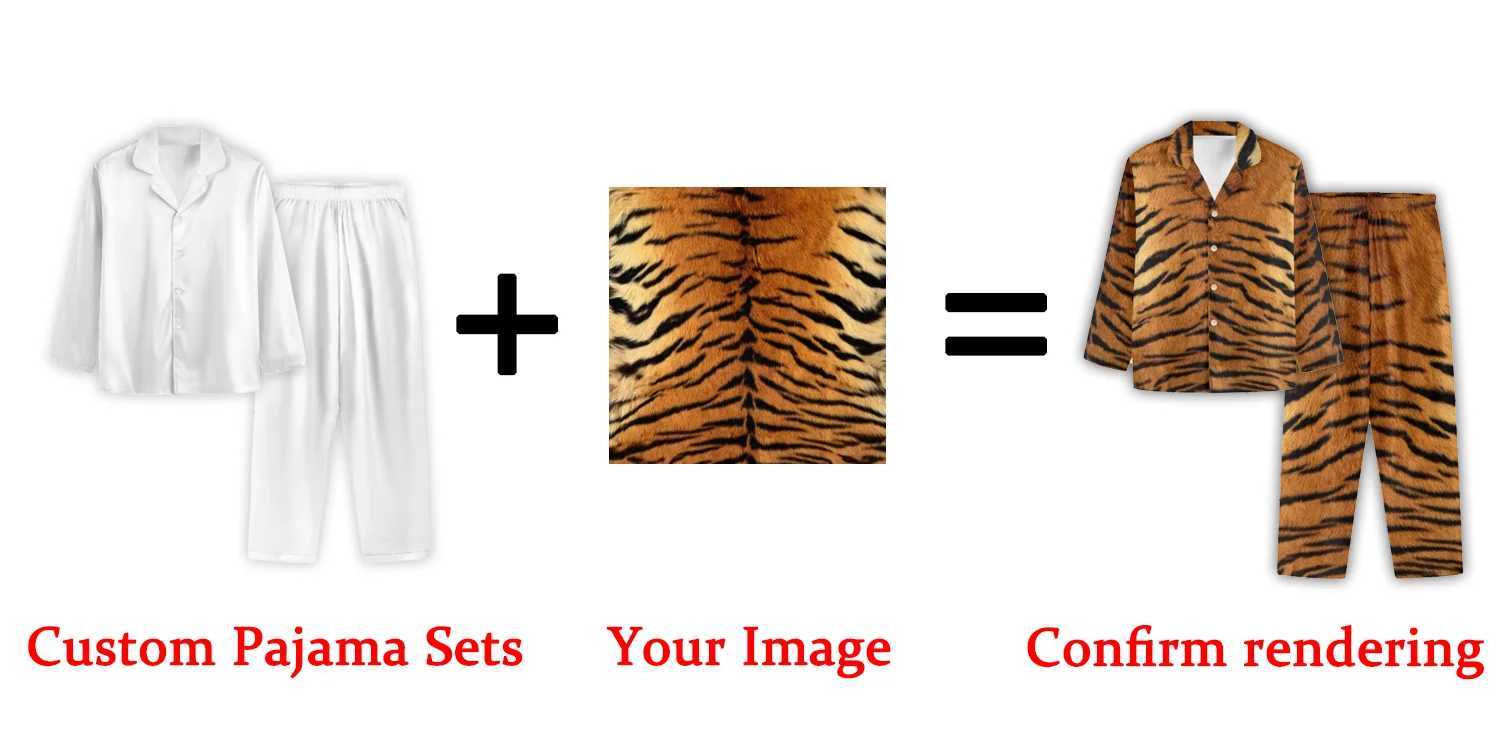 Customized Pattern Mens Long Sleeve Shirt Set Summer Hawaiian Mens Shirt Full Print Design Personalized Button Up Gift X250410