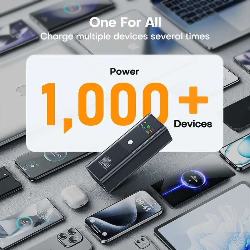 100W Power Bank 20000mAh External Battery Capacity Fast Charging Portable Charger Powerbank For Laptop Samsung