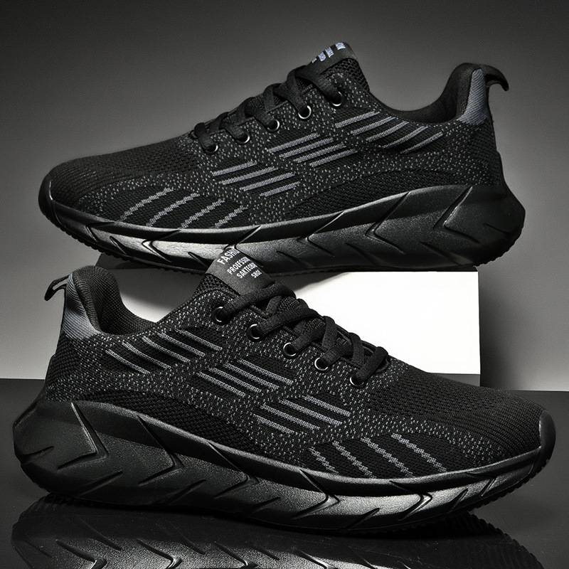 2025 Spring Summer new Big Size Men's Breathable Mesh Sneakers Lightweight Trendy Casual Running Shoes Height Increasing Design White Black Grey 