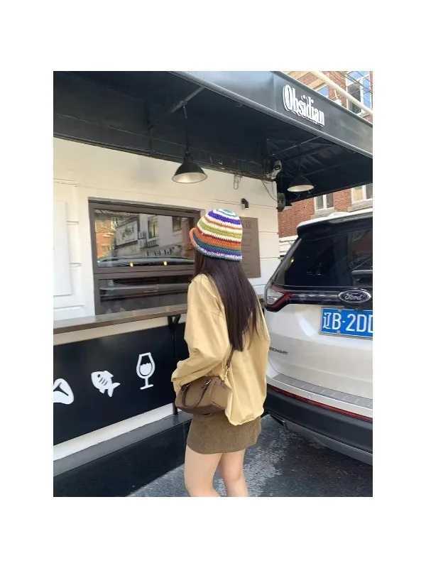 Korean Style Retro Suede Shoulder Bag Vintage Pillow Boston Design with Crossbody Strap Womens Fashion Handbag for Winter K251110