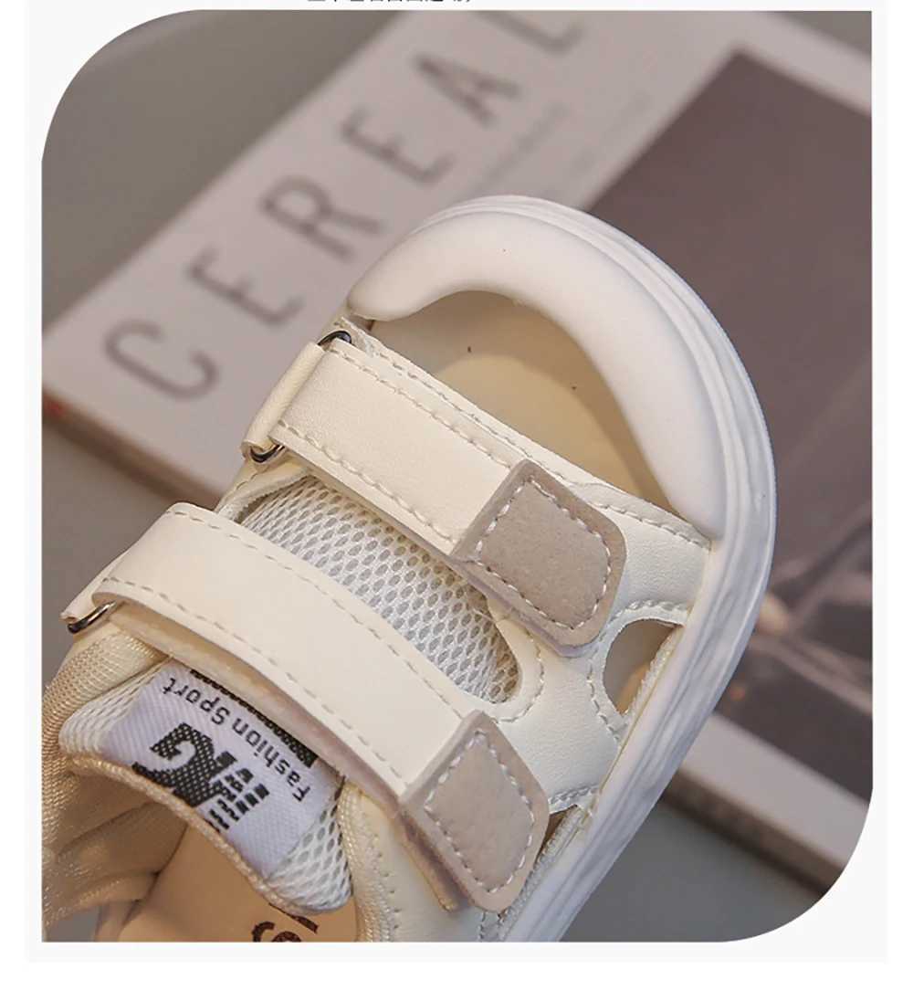 Childrens Summer Sandals Trend Fashion Baby Boys Sports Sandals Ergonomic Anti collision Girls Summer Beach Shoes Z250410