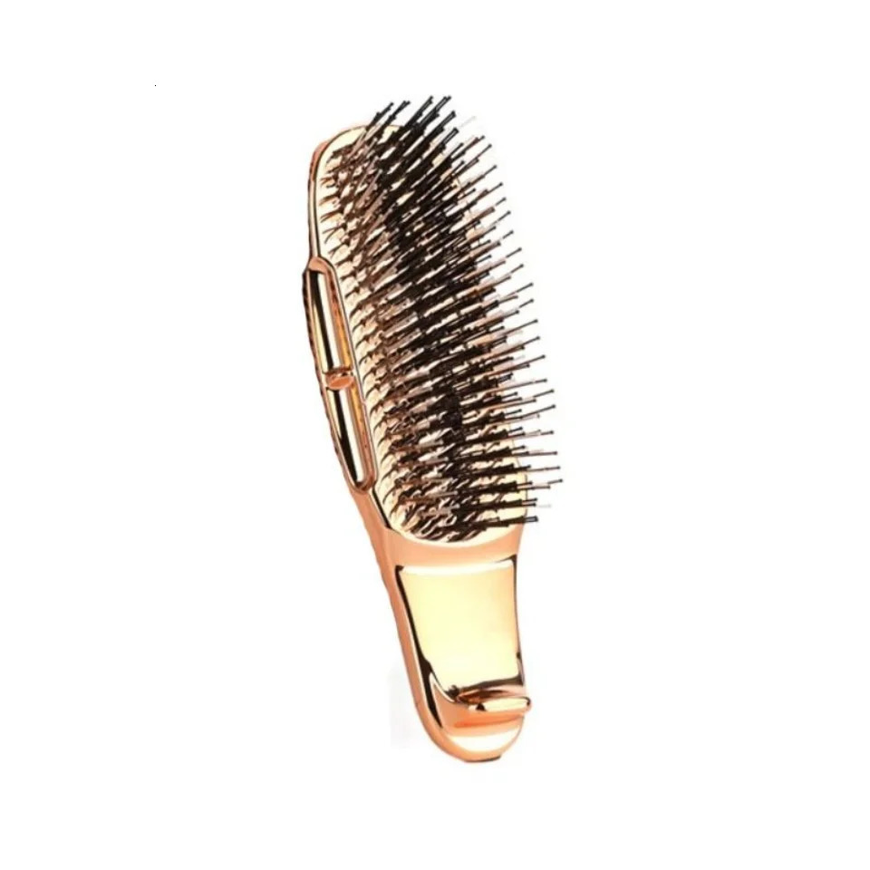 Electroplated Crafted Massage Comb Upscale Cleansing Massage Scalp Fine Air Cushion Comb Style Hairdressing 251107