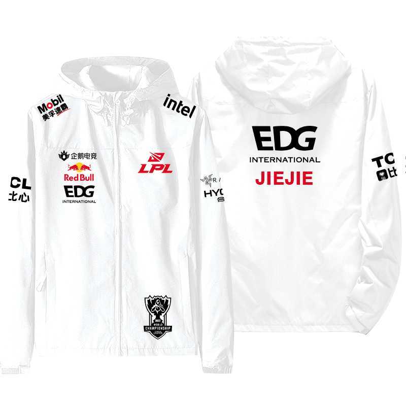 EDG Team Uniform 2022 S12 Finals LPL Championship Outfit LOL Mobile Game Support Merchandise Jacket Coat Top W251110