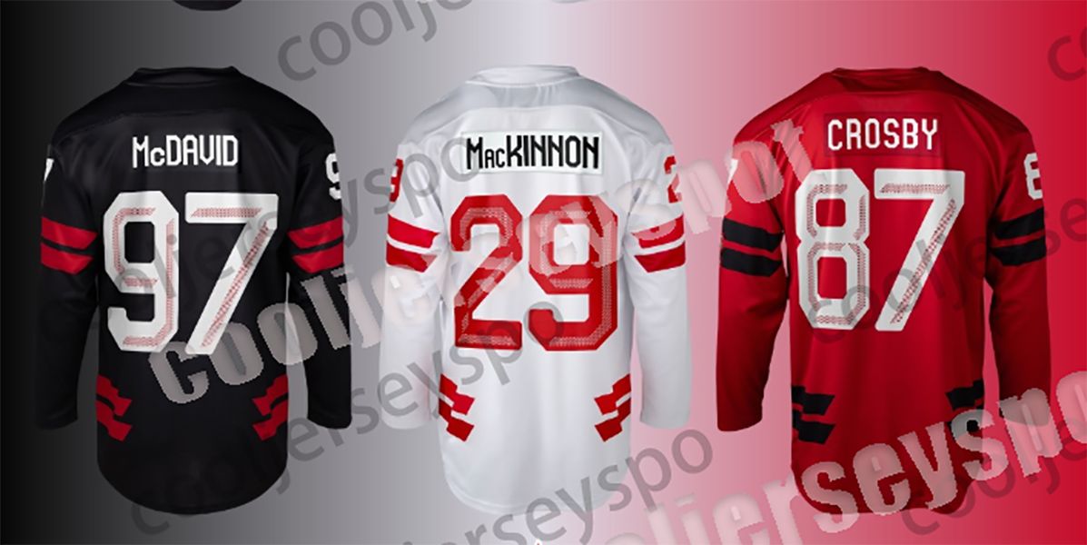 Custom Hockey Jerseys Canada 2026 Olympices Sidney Crosby Cale Makar Mackinnon Stitched Letter Number Design S-XXXL