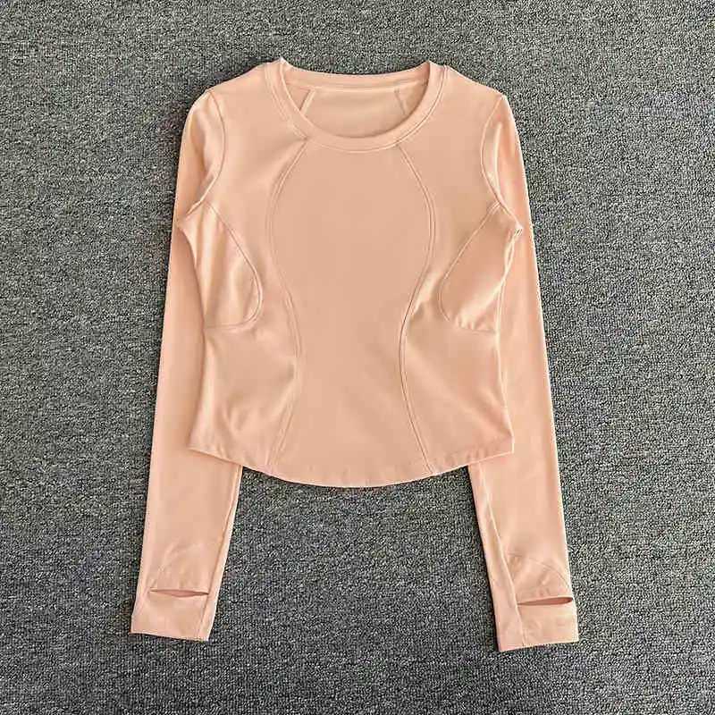 2025 Womens Running and Fitness Top New Tight Sports T-shirtXJ250410